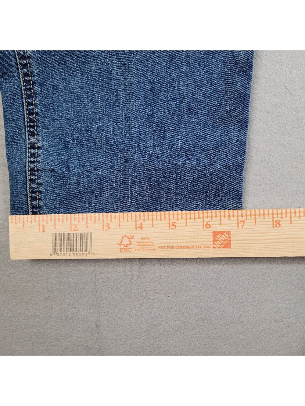 Frye Women's Blue Jeans Size 10/30 Straight Leg Stretch Medium Wash Denim - Picture 9 of 9